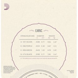 D'Addario EJ65C Ukulele Koncert
